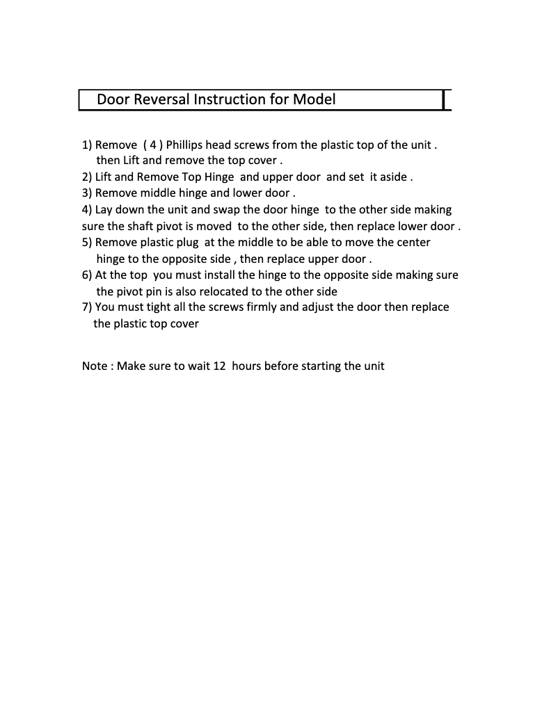 Page 1 de la notice Guide d'installation Avanti RA7316