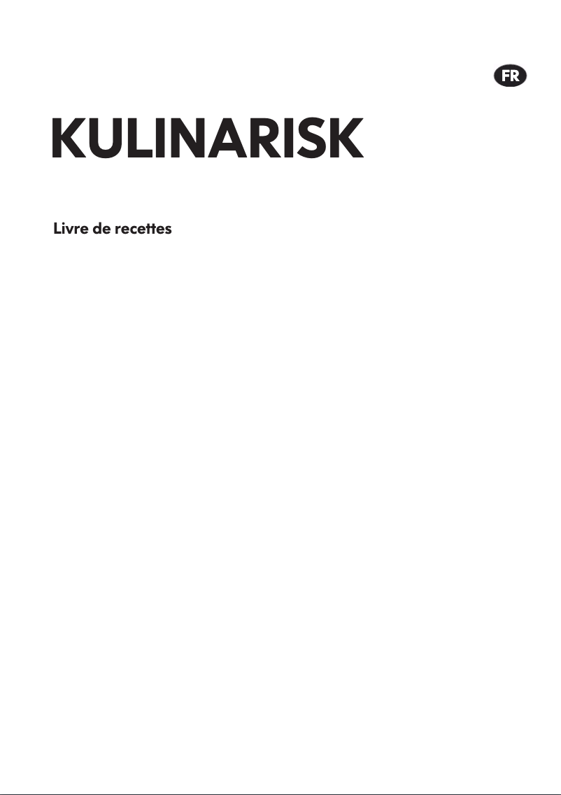 Page 1 de la notice Manuel utilisateur Ikea KULINARISK 803.009.57