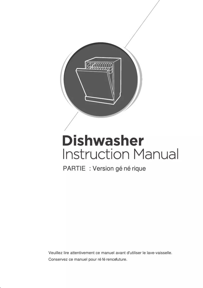 Page 1 de la notice Manuel utilisateur Winia WMW-MD13SS47