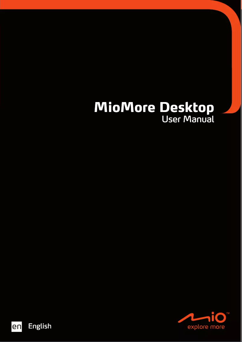 Page 1 de la notice Manuel utilisateur Mio Moov S501