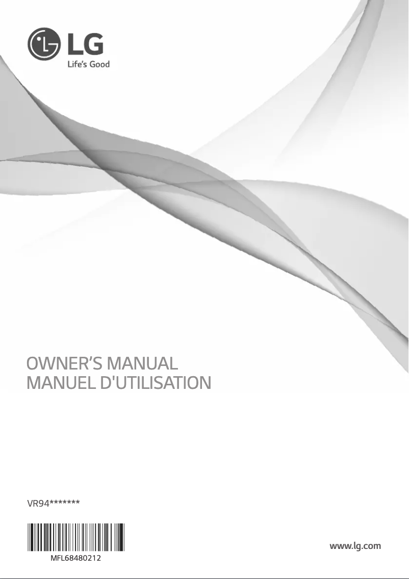 Página 1 del manual Manual de usuario LG VR94070NCAQ