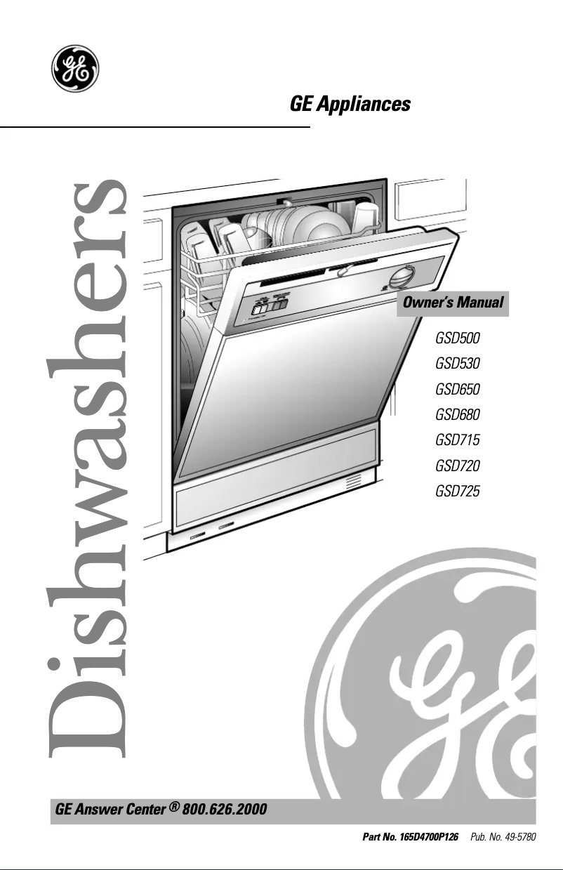 Página 1 del manual Manual de usuario GE GSD680