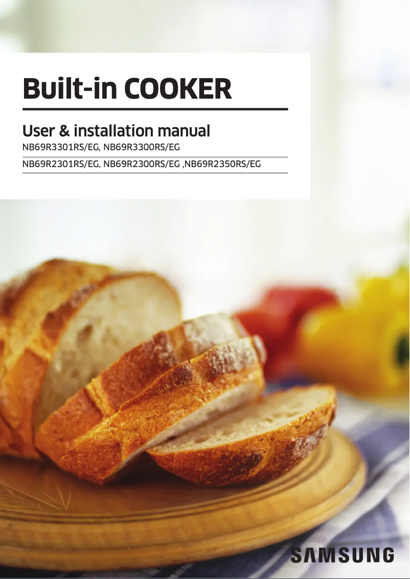 Página 1 del manual Manual de usuario Samsung NB69R2301RS