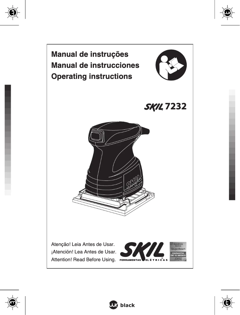 Page 1 de la notice Manuel utilisateur Skil 7232