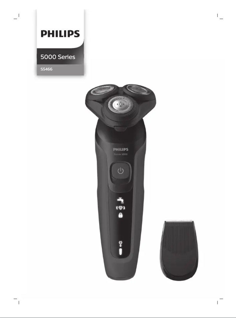 Página 1 del manual Manual de usuario Philips Series 5000 S5466
