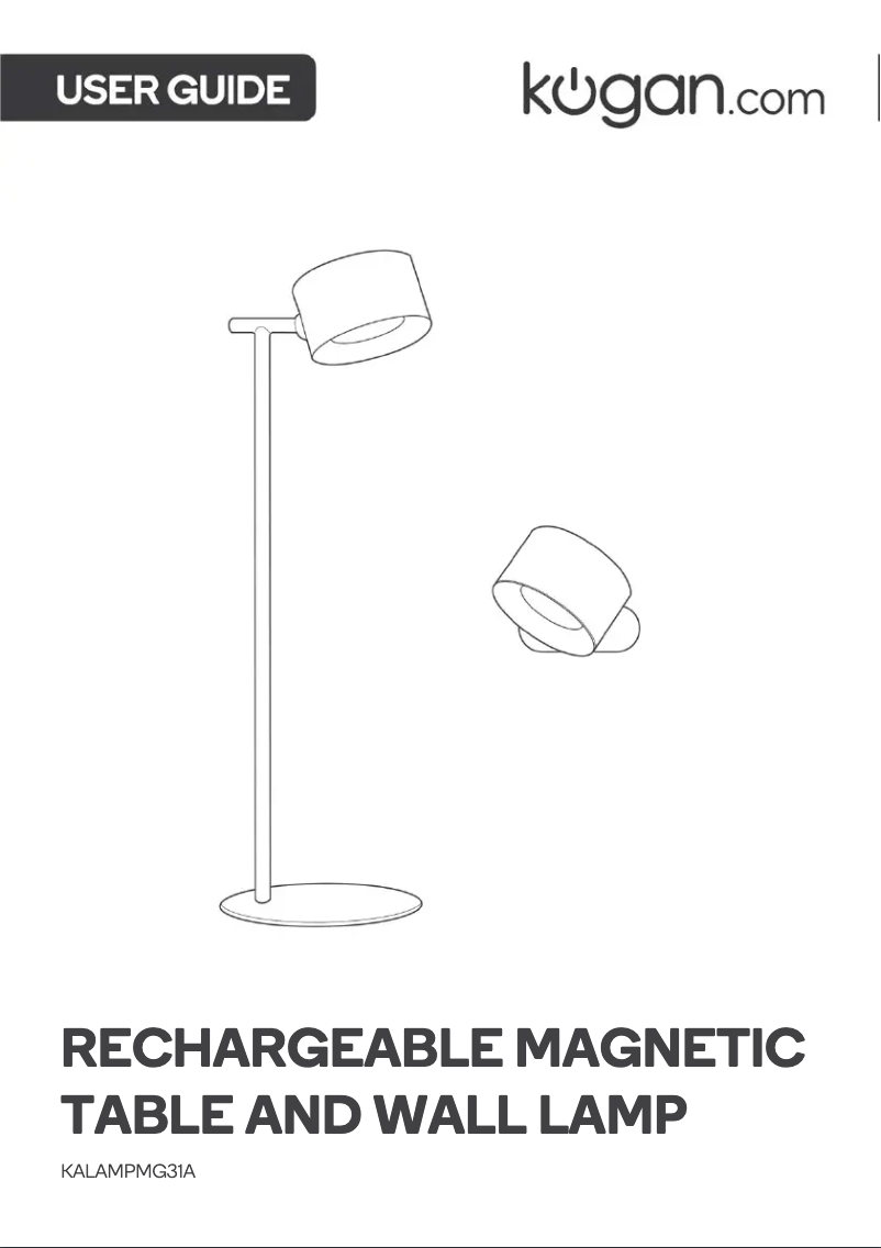 Page 1 de la notice Manuel utilisateur Kogan KALAMPMG31A