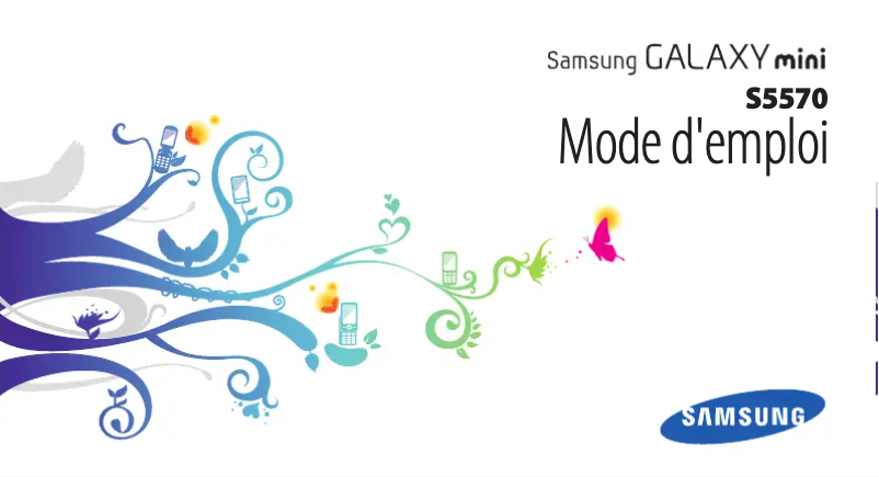 Page 1 de la notice Manuel utilisateur Samsung Galaxy Mini GT-S5570