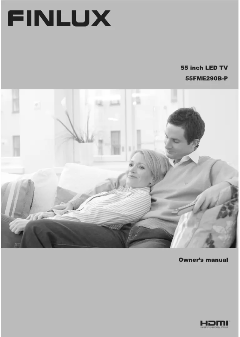 Page 1 de la notice Manuel utilisateur Finlux 55FME290B-P