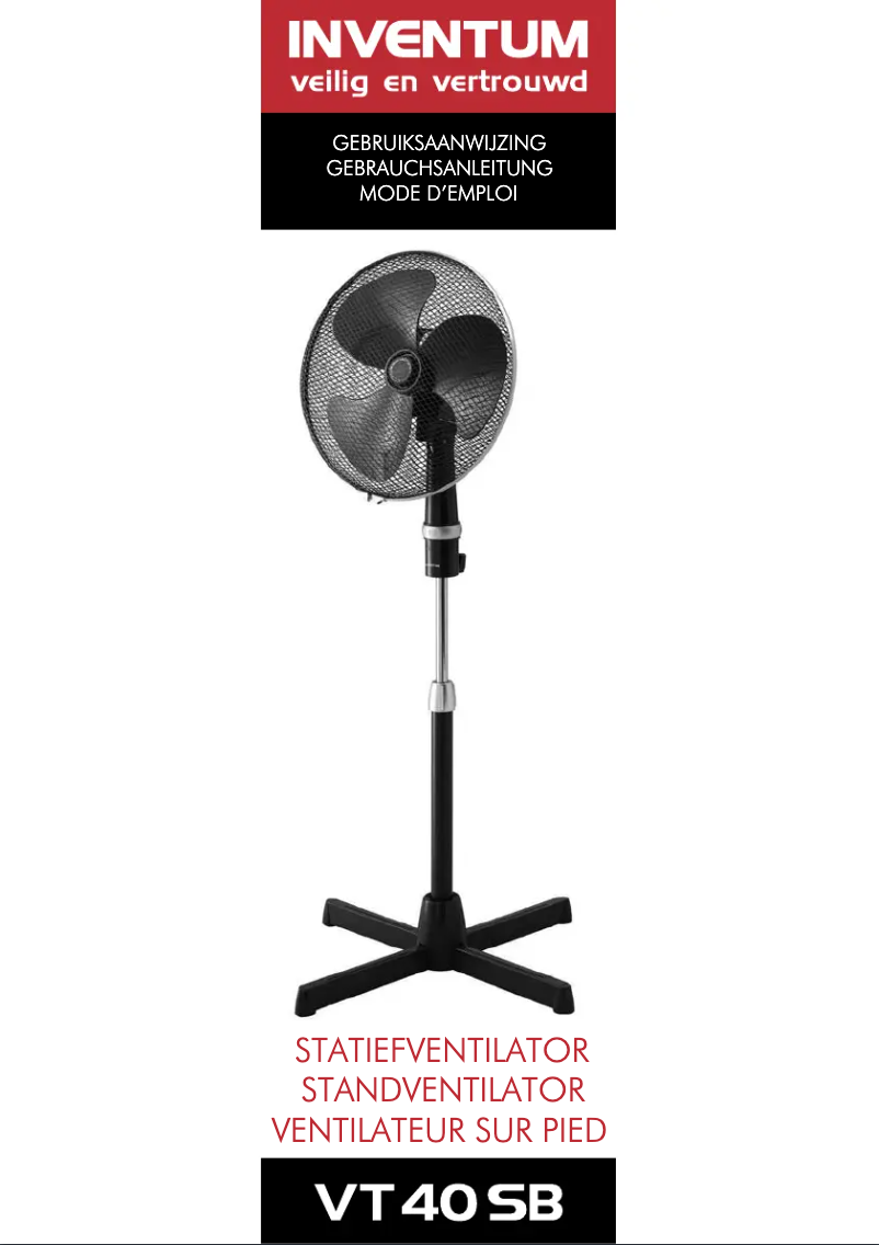 Página 1 del manual Manual de usuario Inventum VT40SB