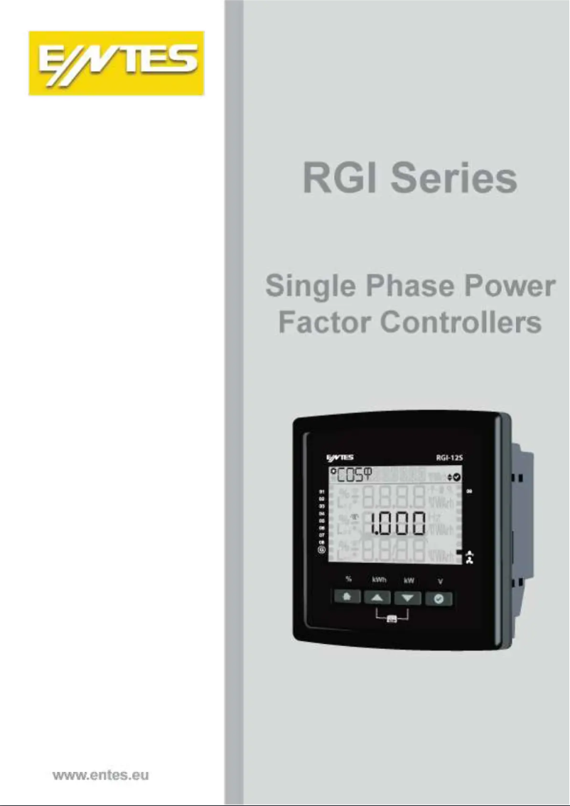 Page 1 de la notice Manuel utilisateur ENTES RGI-12W