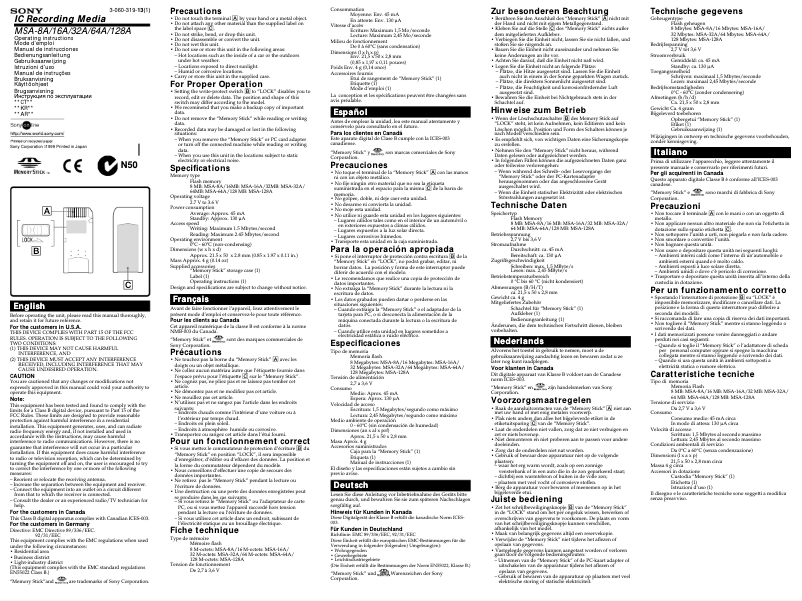 Página 1 del manual Manual de usuario Sony DCR-TRV33E