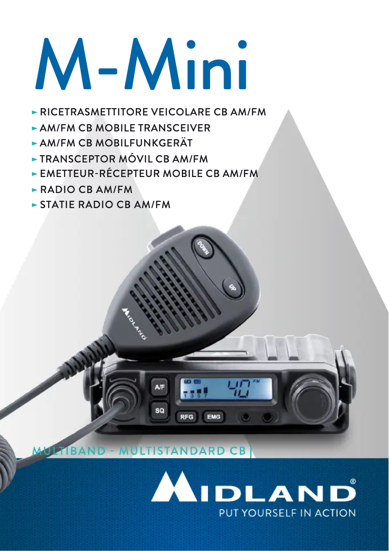 Page 1 de la notice Manuel utilisateur Midland M-Mini