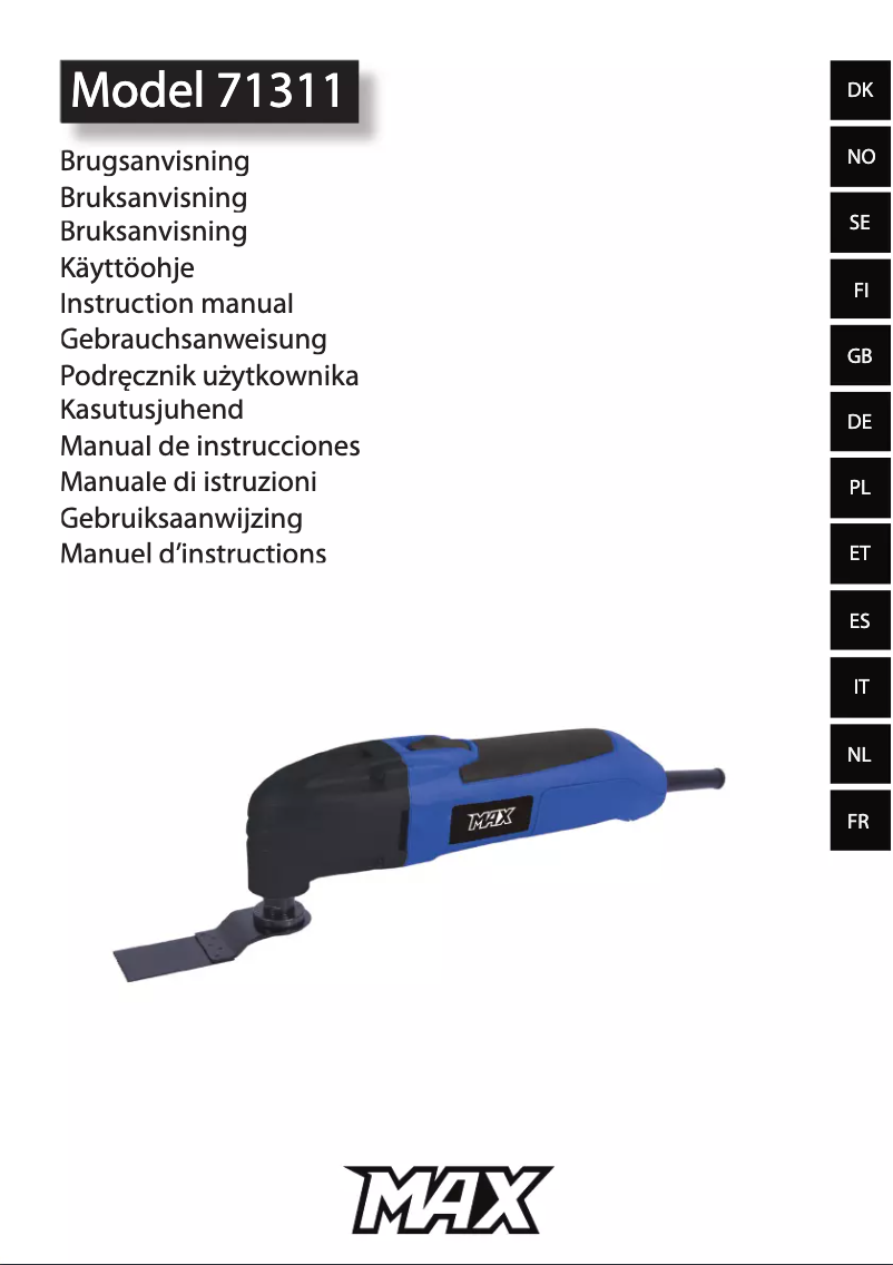Página 1 del manual Manual de usuario MAX 71311