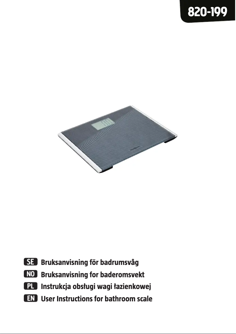 Page 1 de la notice Manuel utilisateur Marquant 820-199