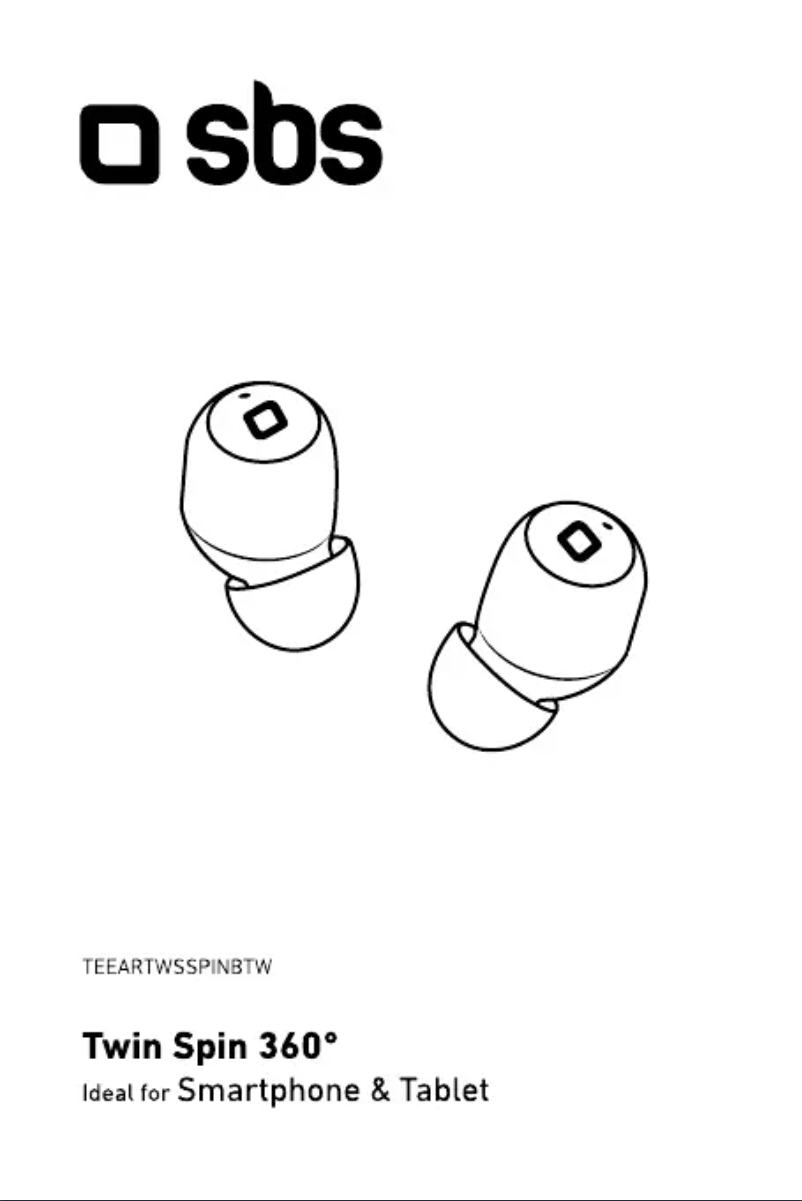 Page 1 de la notice Manuel utilisateur SBS Twin Spin 360°