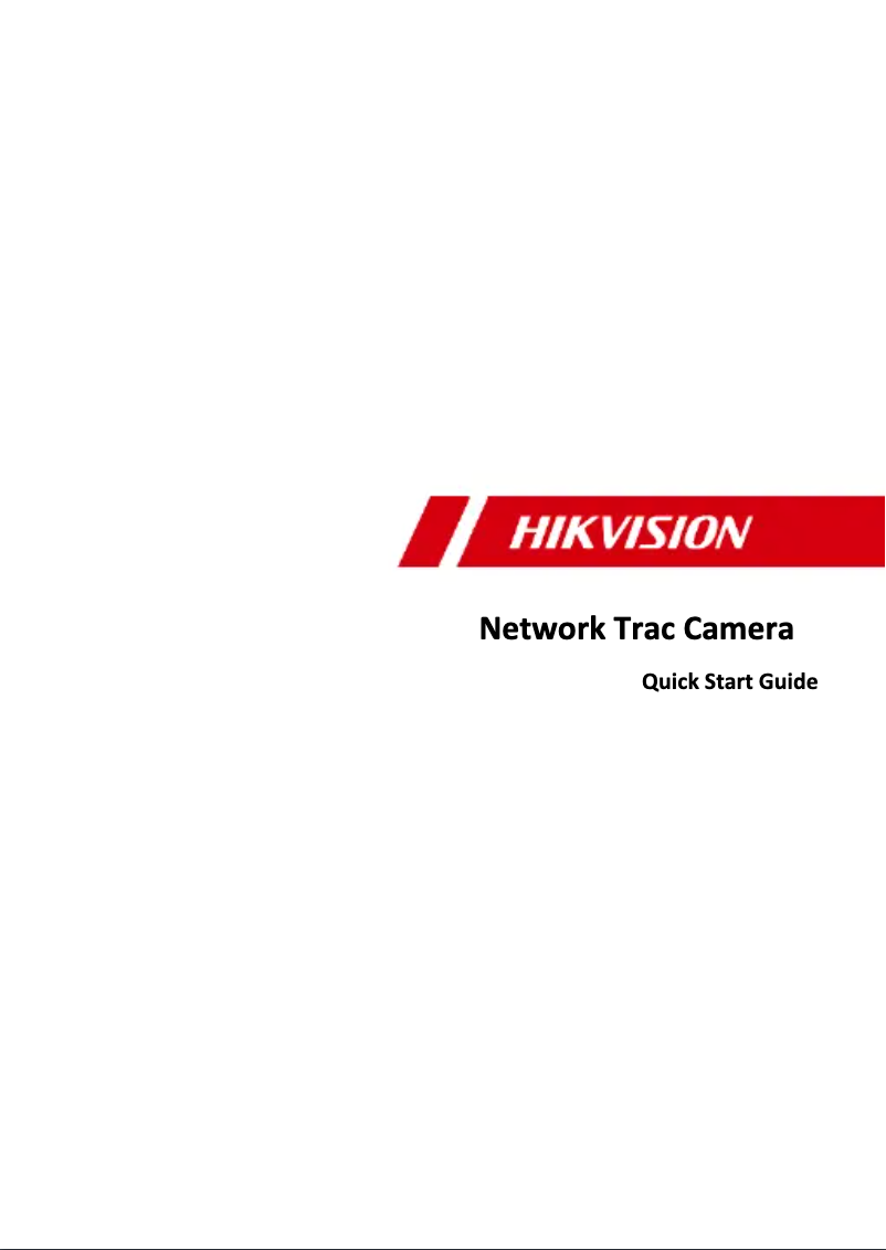Page 1 de la notice Guide de démarrage rapide Hikvision iDS-TCR204-E