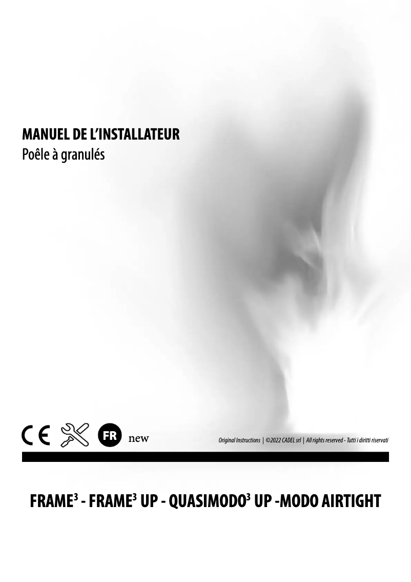 Page 1 de la notice Guide d'installation Cadel Quasimodo 9 Up