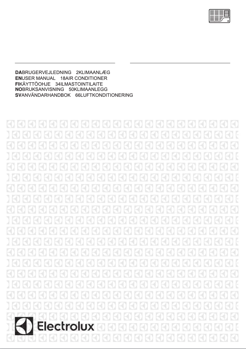 Página 1 del manual Manual de usuario Electrolux EXP12HN1W6