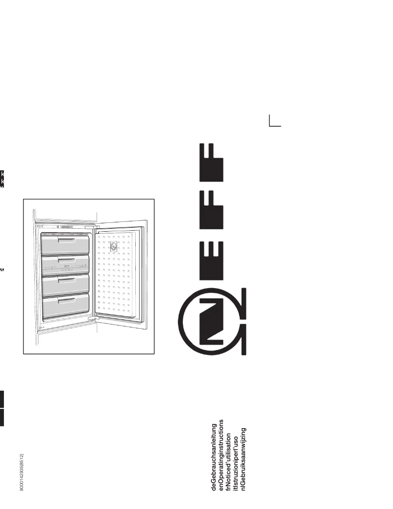 Page 1 de la notice Manuel utilisateur Neff G3624X6