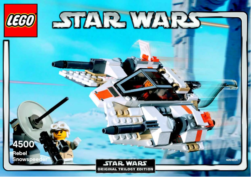 Page 1 de la notice Manuel utilisateur Lego Star Wars 4500