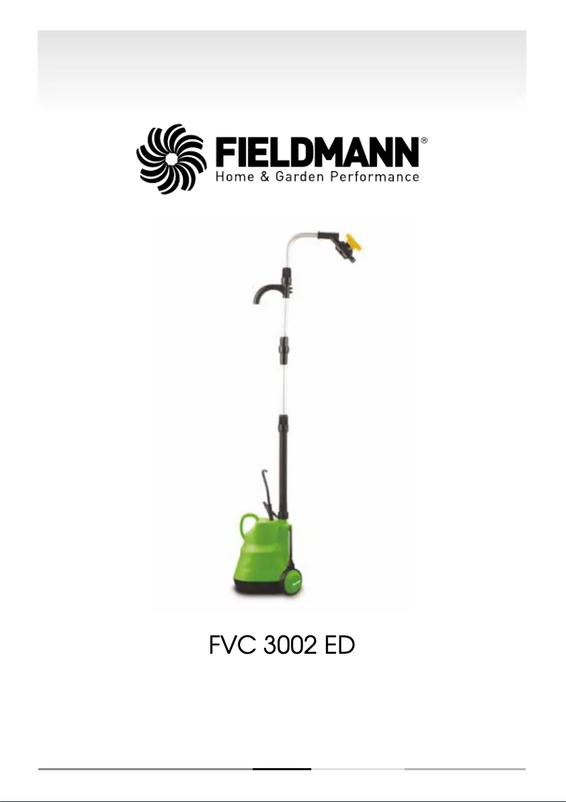 Page 1 of the manual User Manual Fieldmann FVC 3002-ED