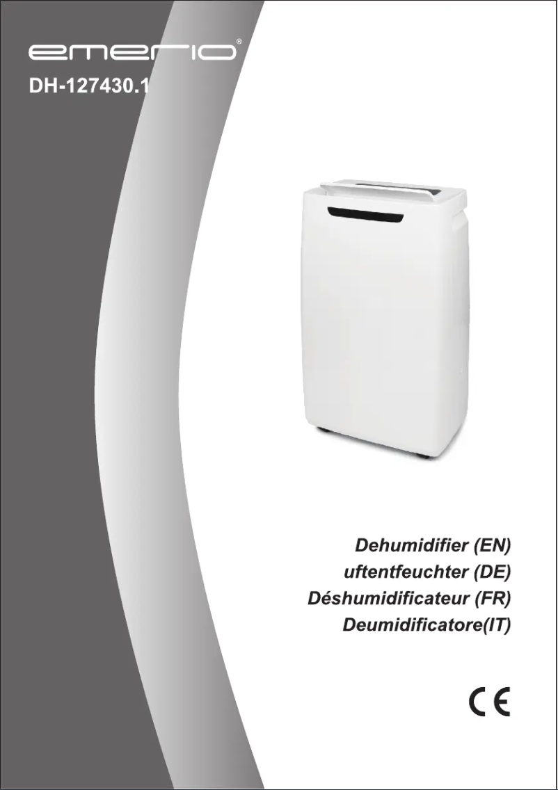 Página 1 del manual Manual de usuario Emerio DH-127430.1