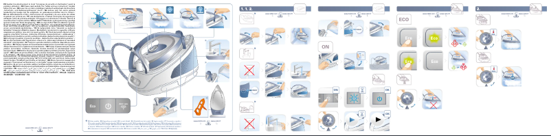 Page 1 de la notice Manuel utilisateur Calor Express Essential SV6116C0
