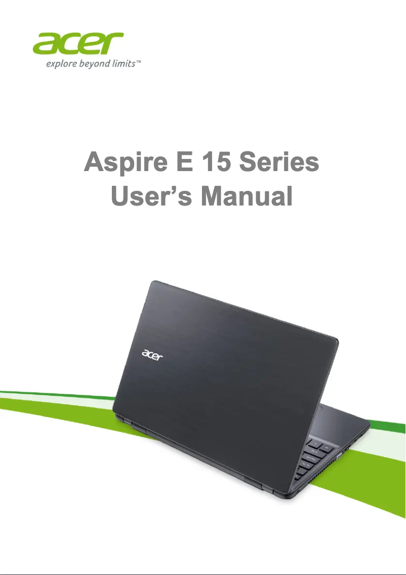 Page 1 de la notice Manuel utilisateur Acer Aspire E5-551