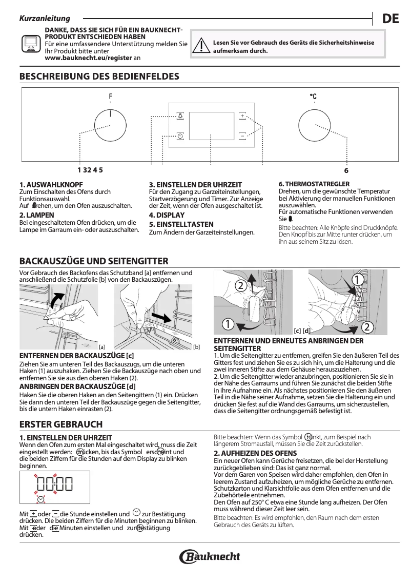Página 1 del manual Manual de usuario Bauknecht BAR2 KH8V2 IN