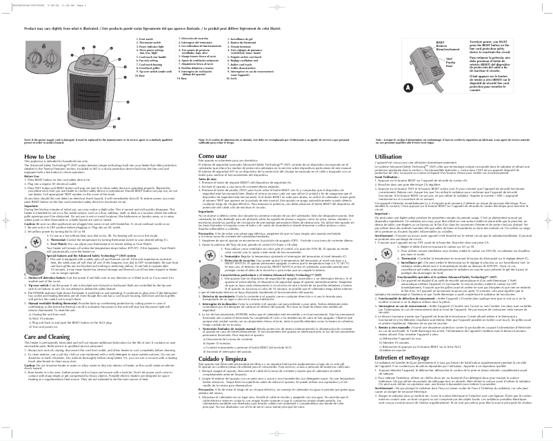 Page 1 de la notice Manuel utilisateur Black & Decker BDCH400