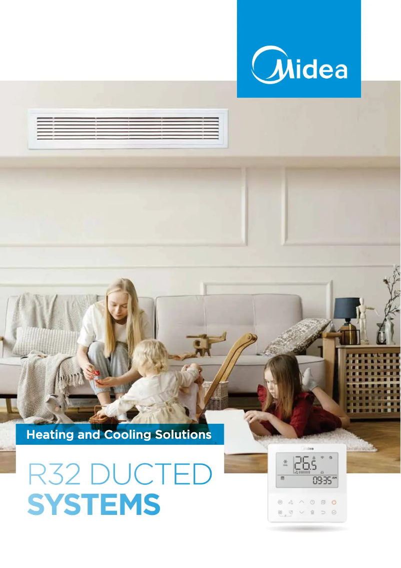 Página 1 del manual Folleto Midea DUCMI140IHB
