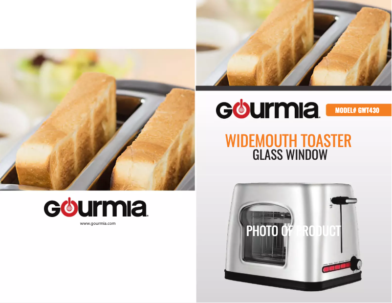 Página 1 del manual Manual de usuario Gourmia GWT430