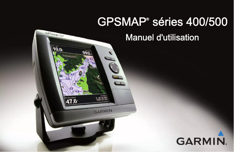 Página 1 del manual Manual de usuario Garmin GPSMAP 541s