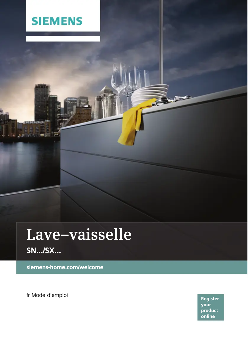 Page 1 de la notice Manuel utilisateur Siemens SN536S00TD