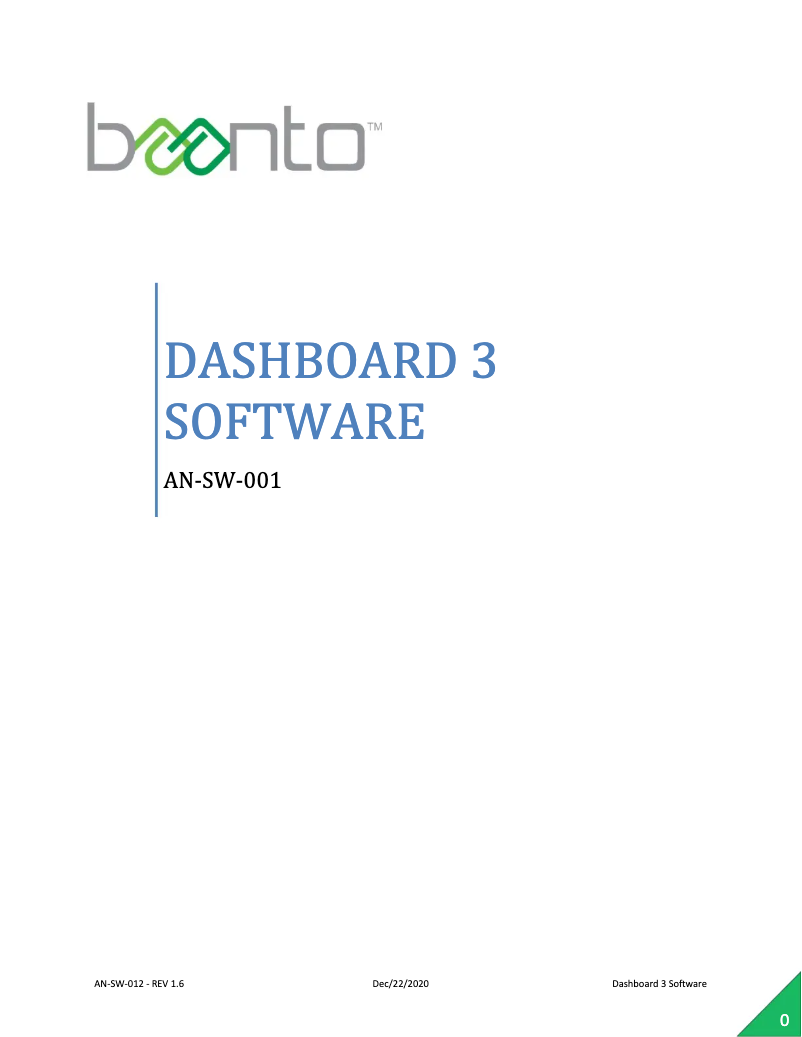 Page 1 de la notice Manuel utilisateur NEC Dashboard 3