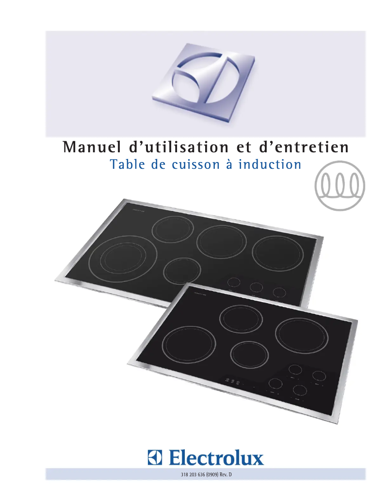 Page 1 de la notice Manuel utilisateur Electrolux EW36IC60IB