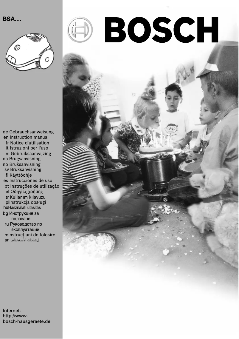 Página 1 del manual Manual de usuario Bosch BSA 2222