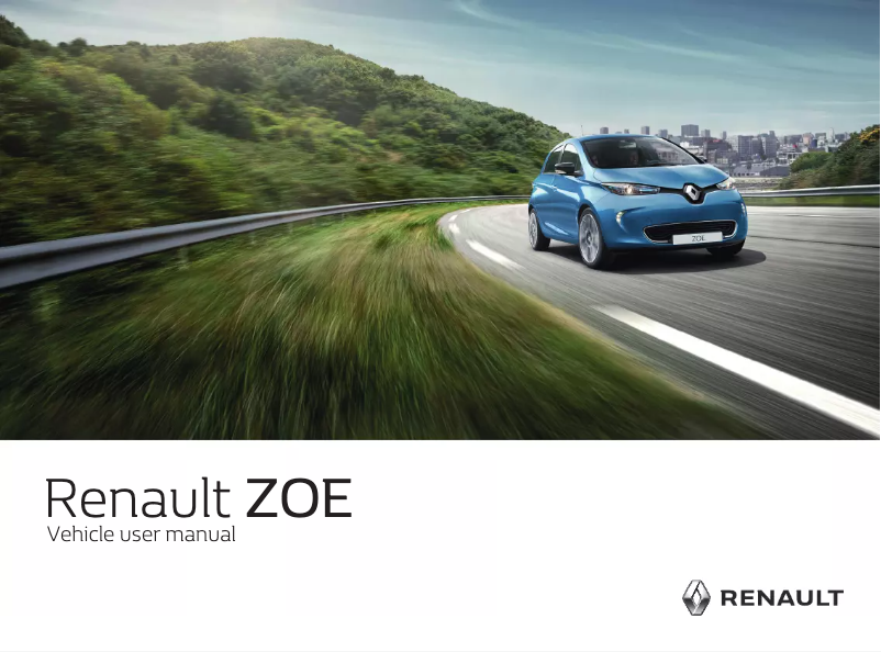 Página 1 del manual Manual de usuario Renault Zoe (2019)