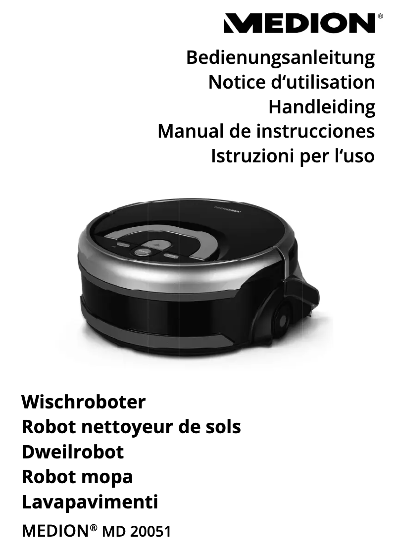Page 1 de la notice Manuel utilisateur Medion MD 20051