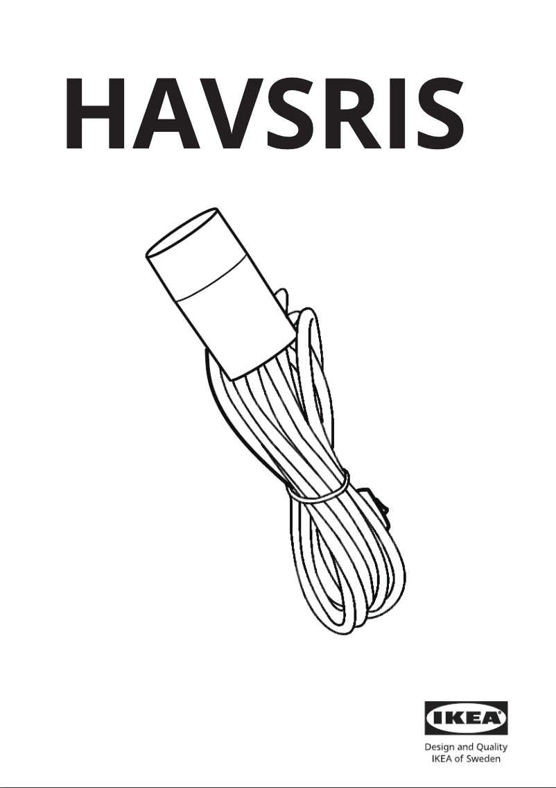 Image de la première page du manuel de l'appareil HAVSRIS 105.111.09