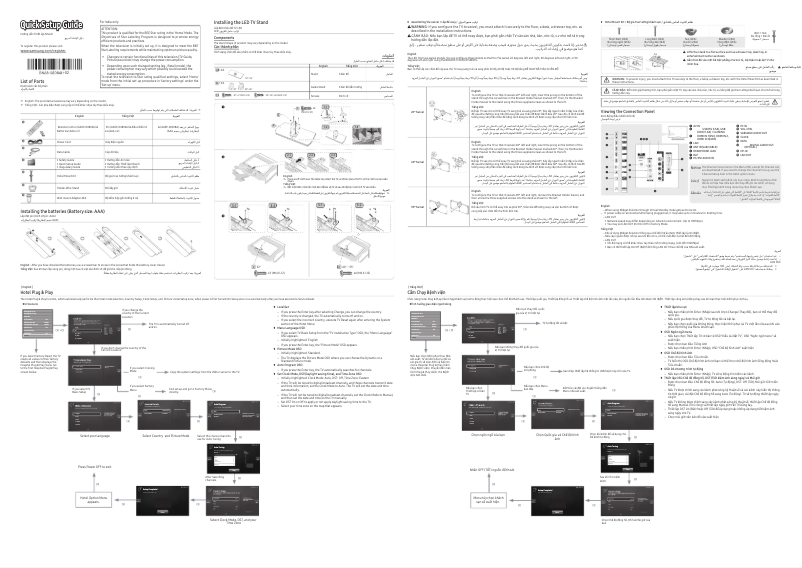 Page 1 de la notice Manuel utilisateur Samsung HE690