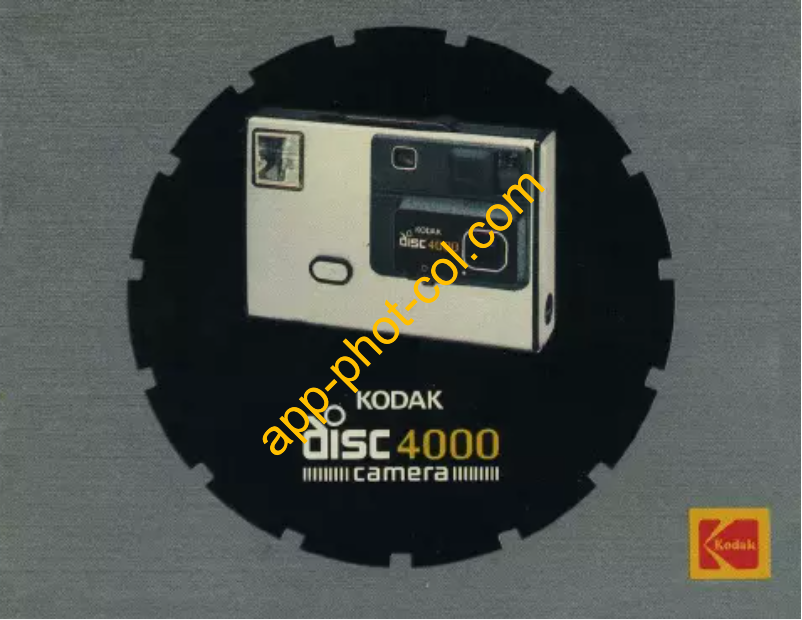 Página 1 del manual Manual de usuario Kodak Disc 4000