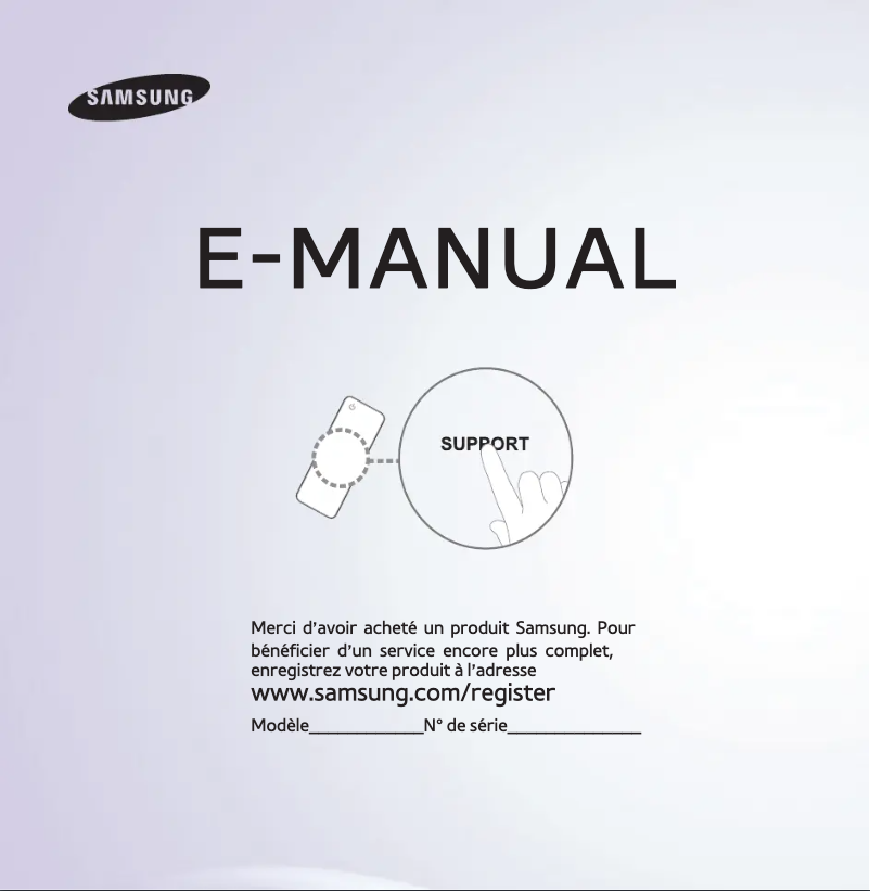 Página 1 del manual Manual de usuario Samsung UA55ES7100R