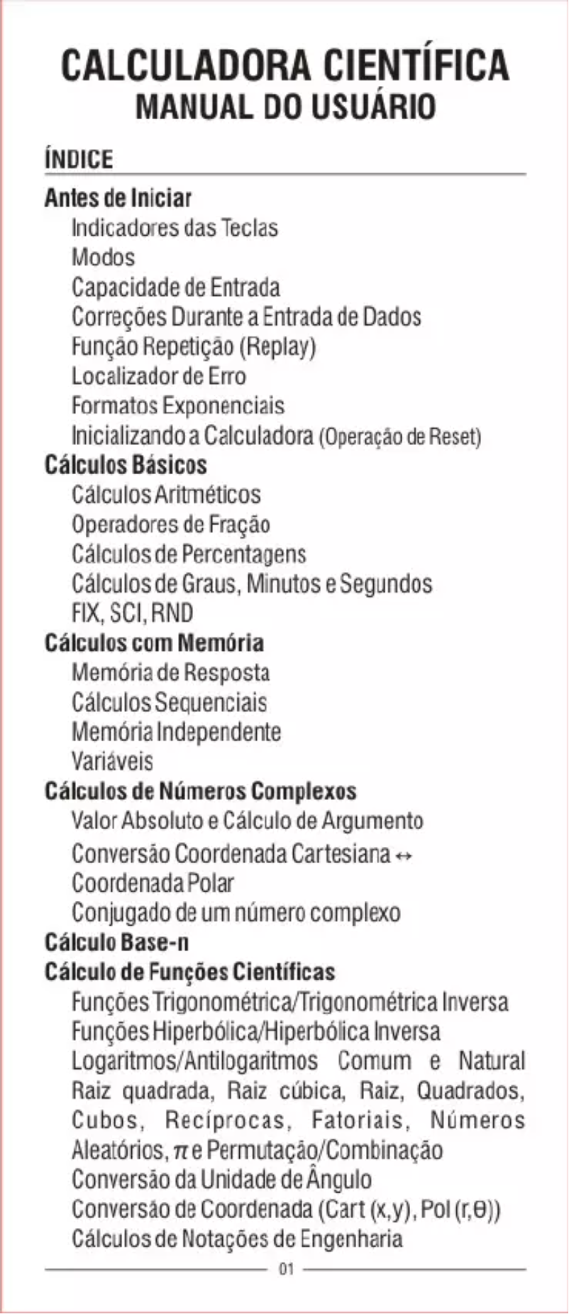Page 1 de la notice Manuel utilisateur Procalc SC365