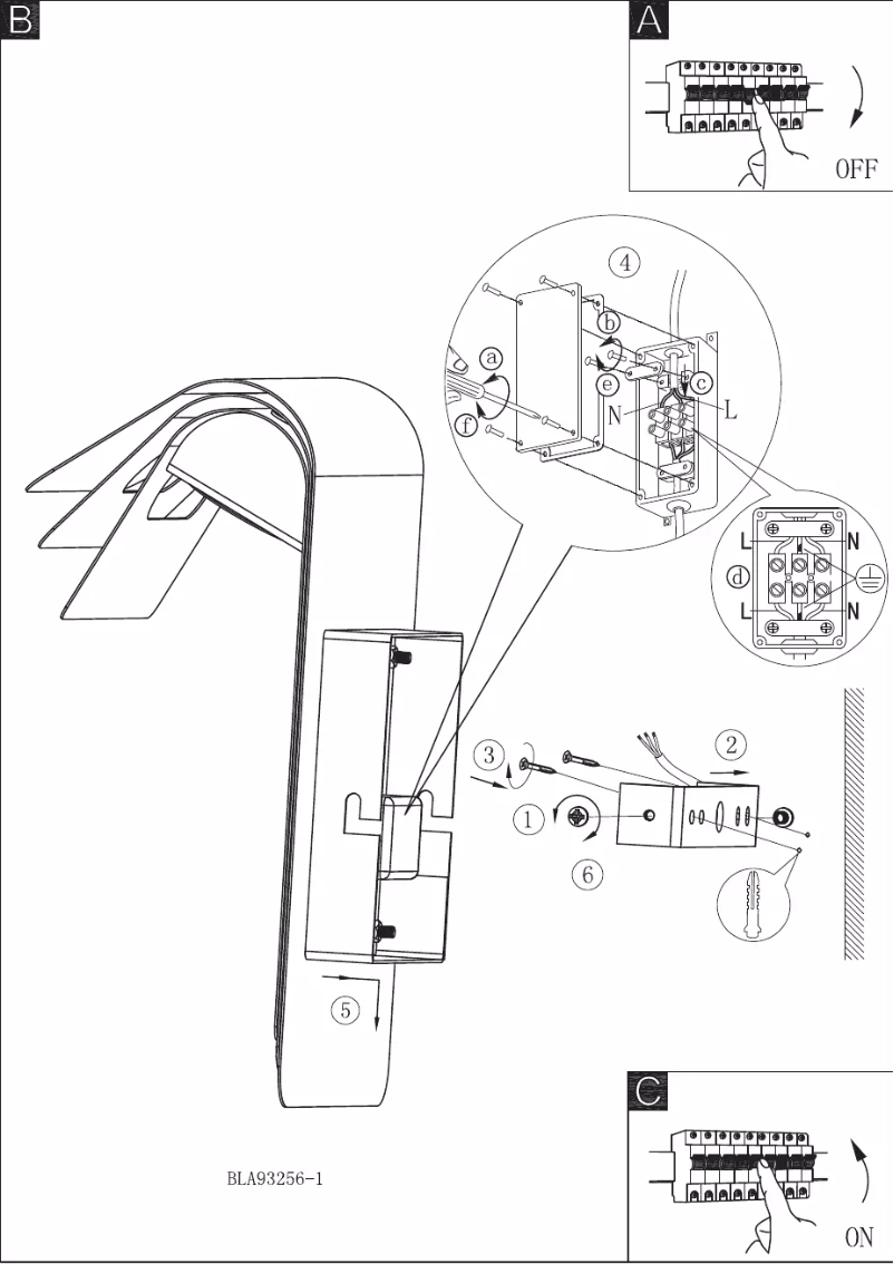 Page 1 de la notice Manuel utilisateur Eglo Sojo