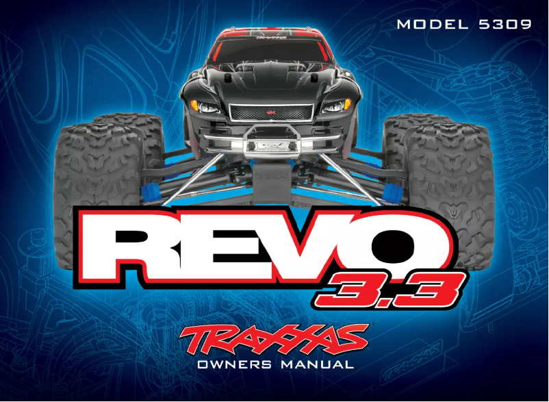 Page 1 de la notice Manuel utilisateur Traxxas Nitro Revo 3.3