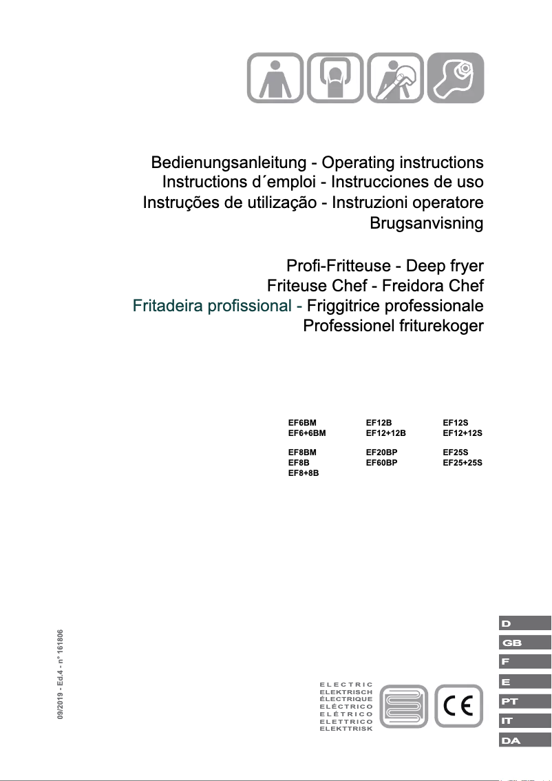 Page 1 de la notice Manuel utilisateur MBM EF12+12S