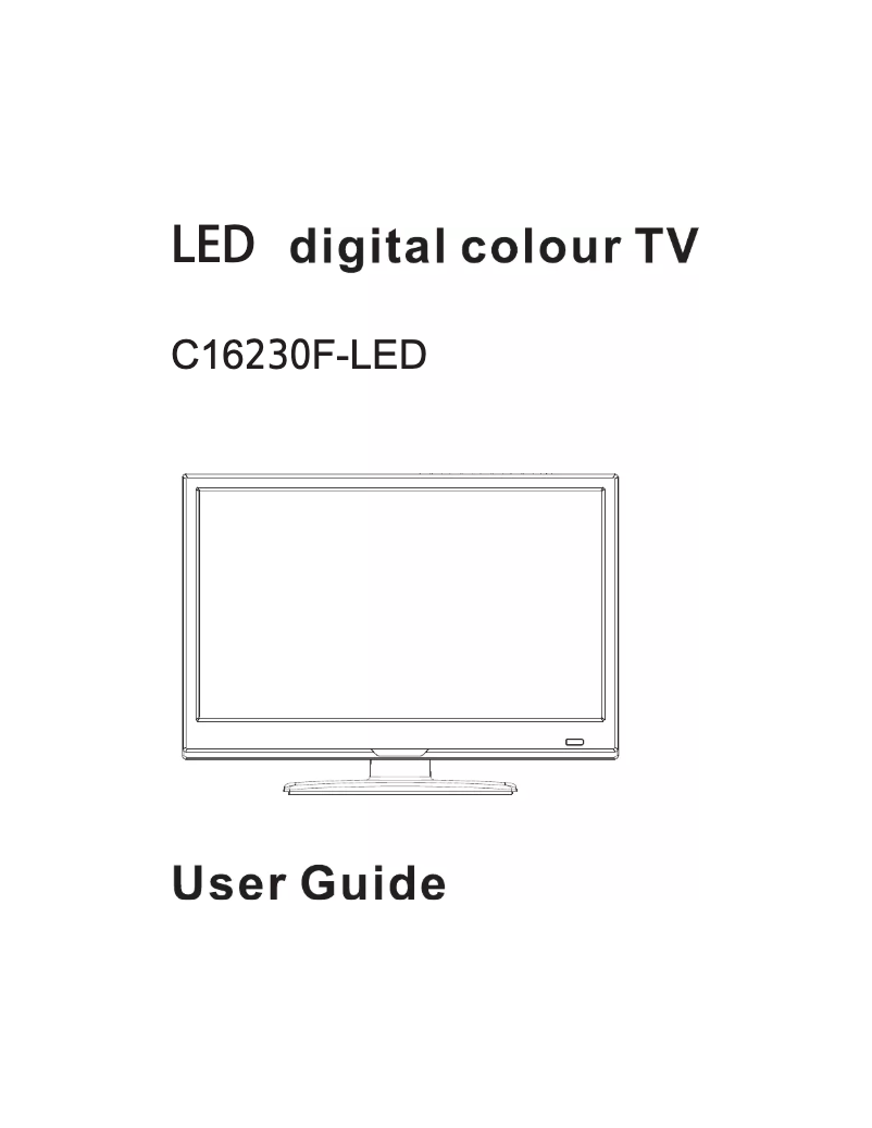 Página 1 del manual Manual de usuario Cello C16230F