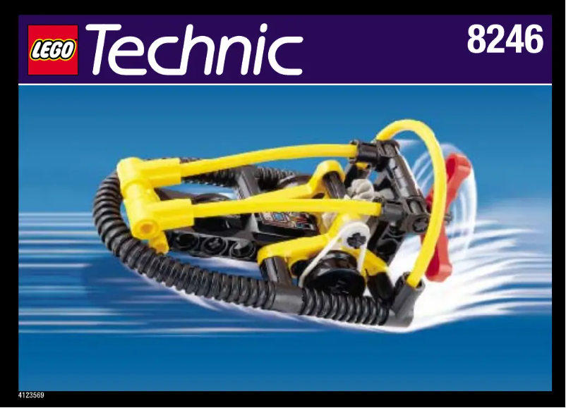 Página 1 del manual Manual de usuario Lego SWAMP BOAT