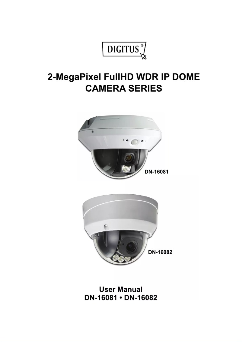 Page 1 de la notice Manuel utilisateur Digitus DN-16081